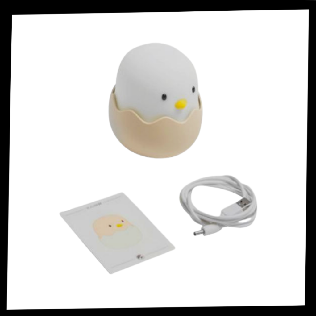 Lampe de nuit en forme de poussin - Ozerty