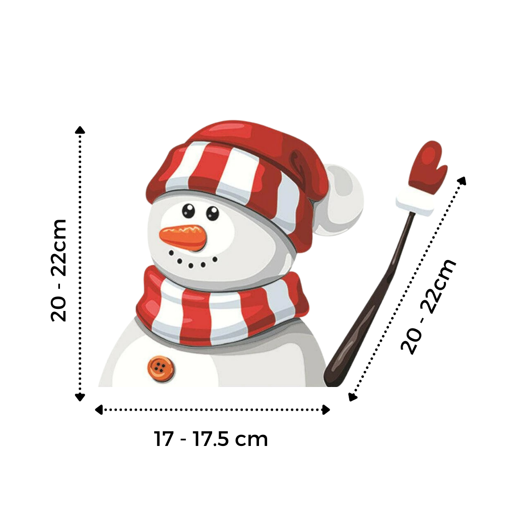 Autocollant de Noël pour essuie glace - Ozerty