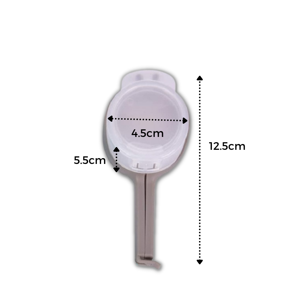 Clip pour sac alimentaire avec couvercle (2-pack) - Ozerty