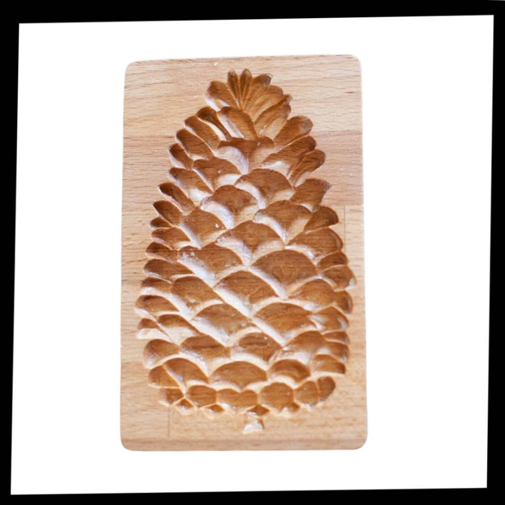 Moule à biscuits en bois - Ozerty