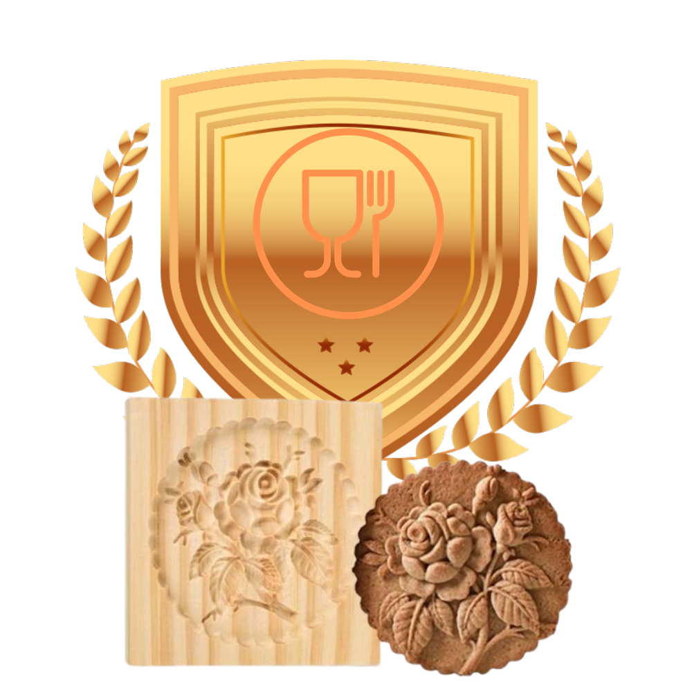 Moule à biscuits en bois - Ozerty