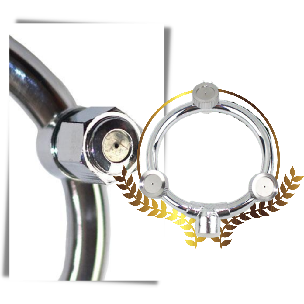 Buse d'arrosage de jardin à trois têtes - Ozerty