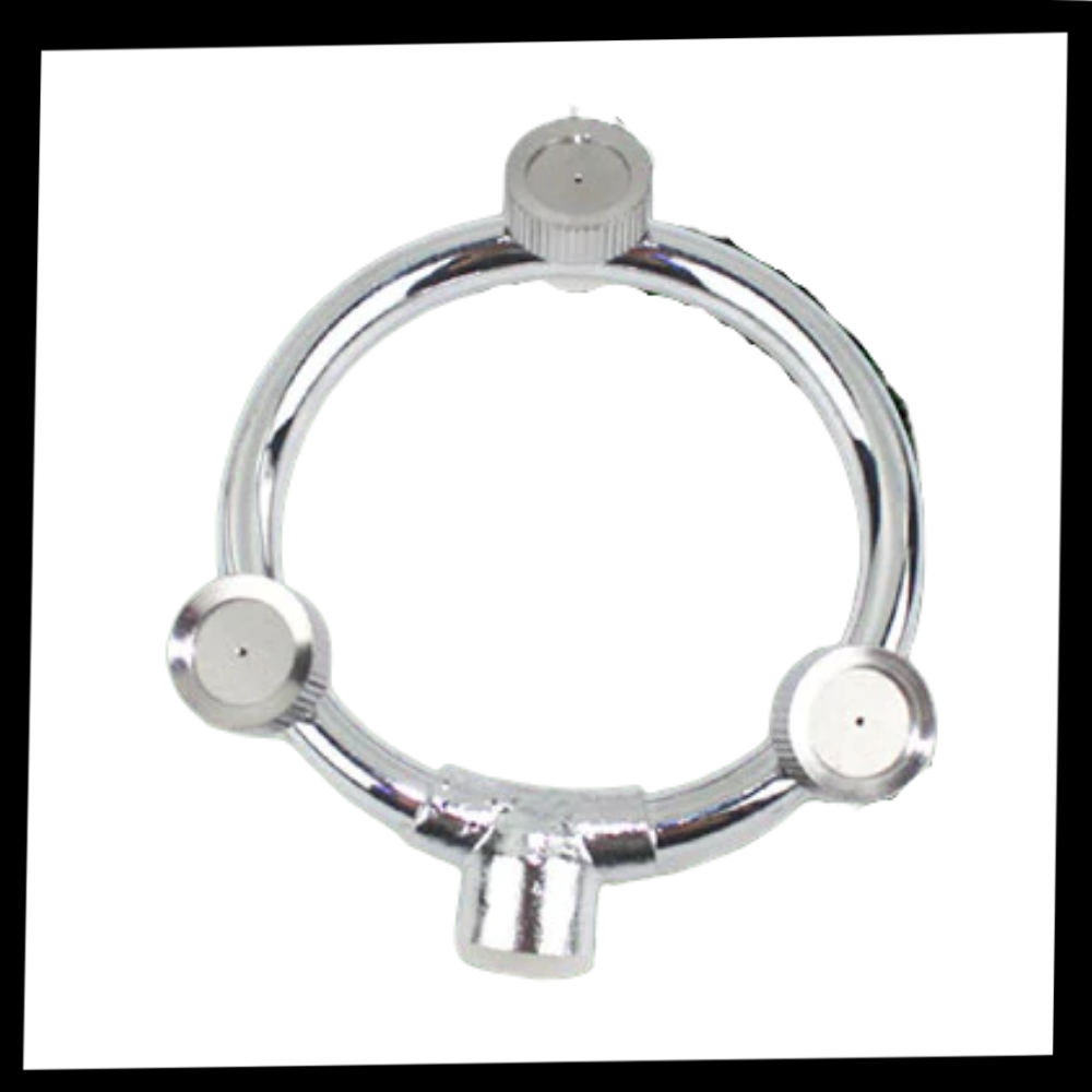 Buse d'arrosage de jardin à trois têtes - Ozerty