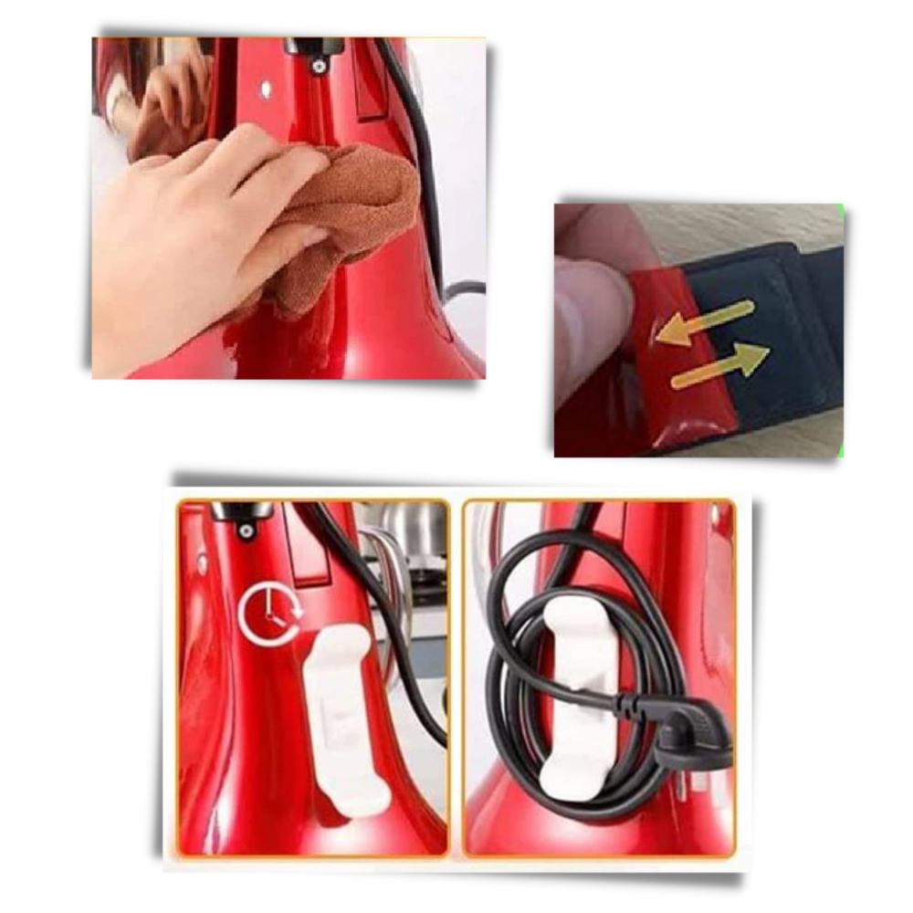 Lot d'organiseurs de câbles - Ozerty