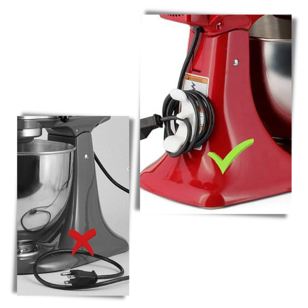 Lot d'organiseurs de câbles - Ozerty