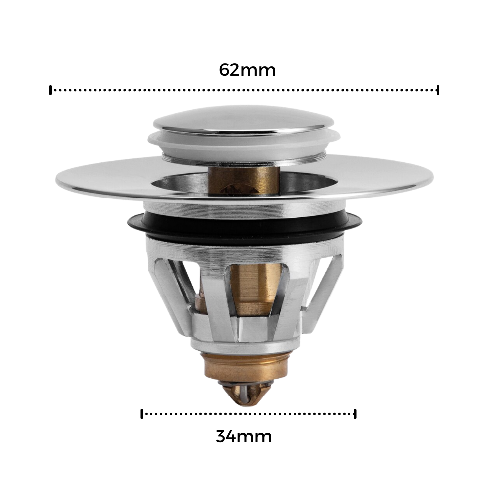 Filtre et bouchon de vidange pop up - Ozerty