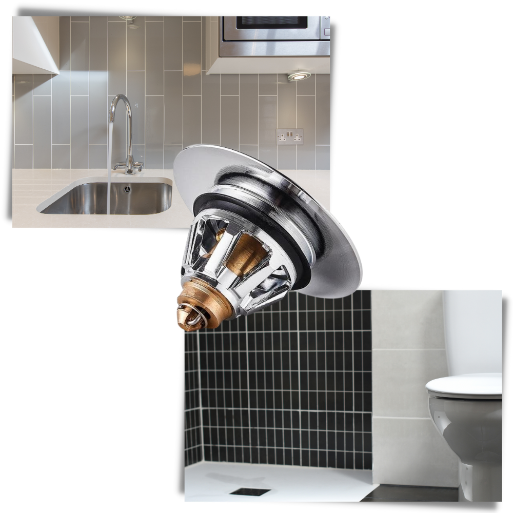 Filtre et bouchon de vidange pop up - Ozerty