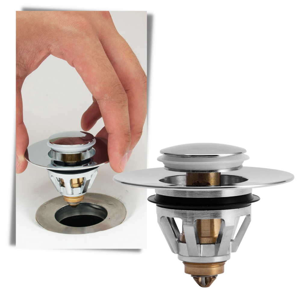 Filtre et bouchon de vidange pop up - Ozerty