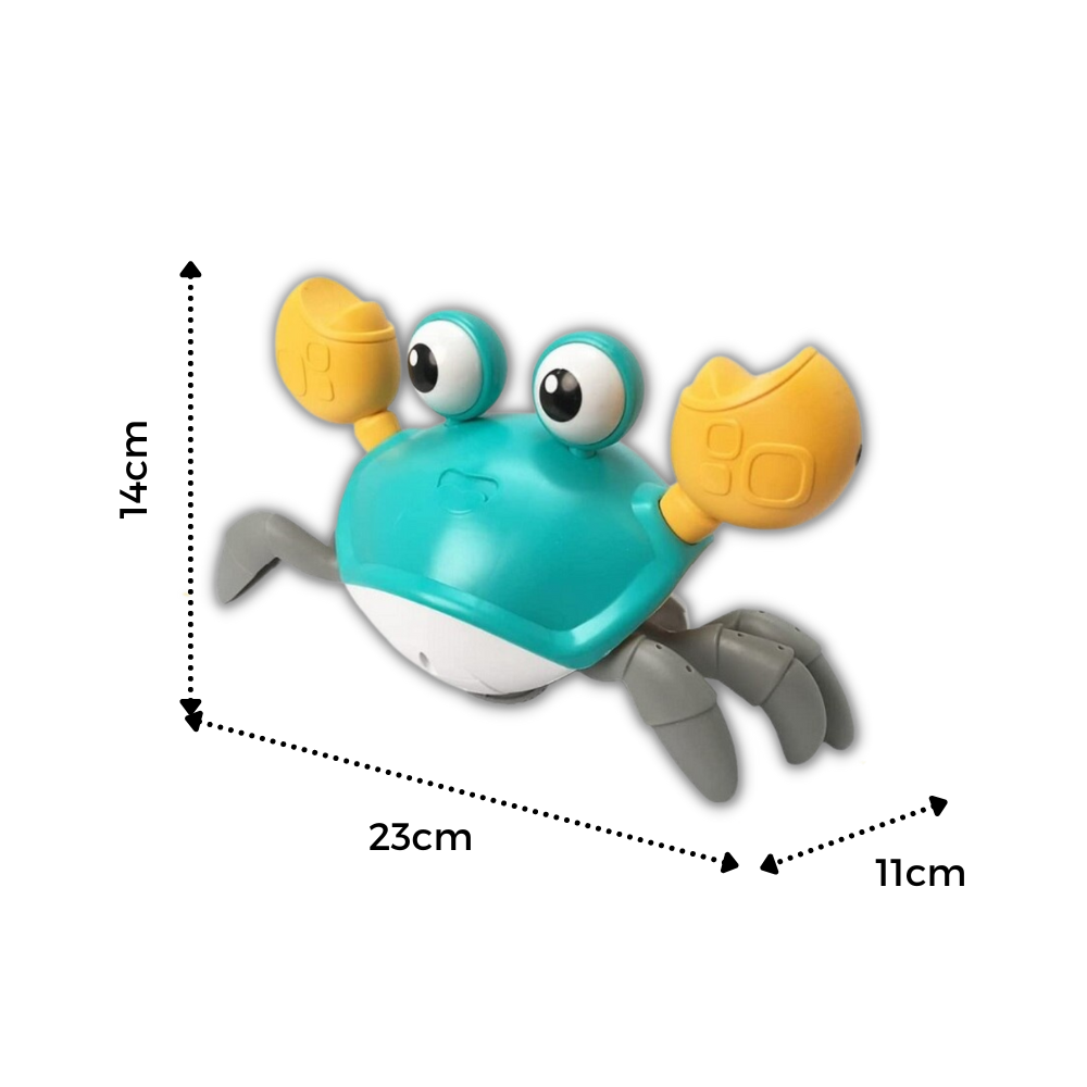 Jouet crabe avec détecteur de mouvement - Ozerty