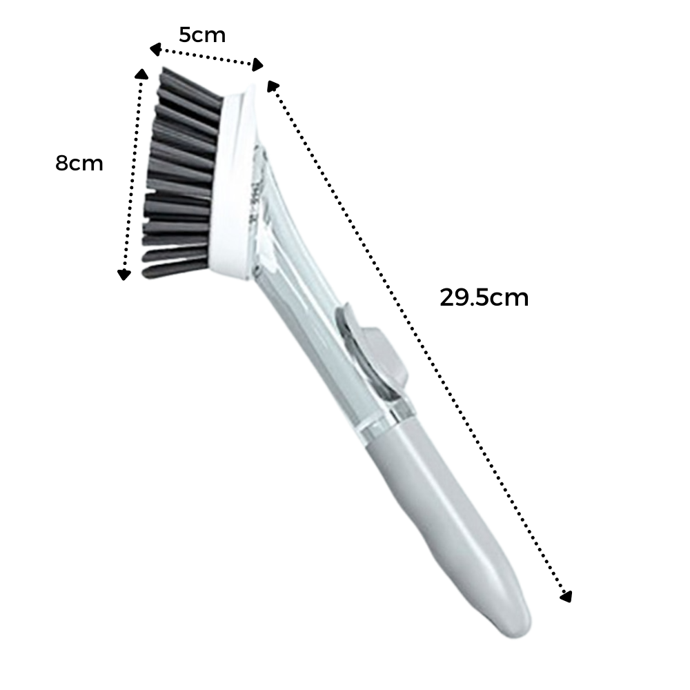 Brosse de vaisselle avec distributeur de savon - Ozerty