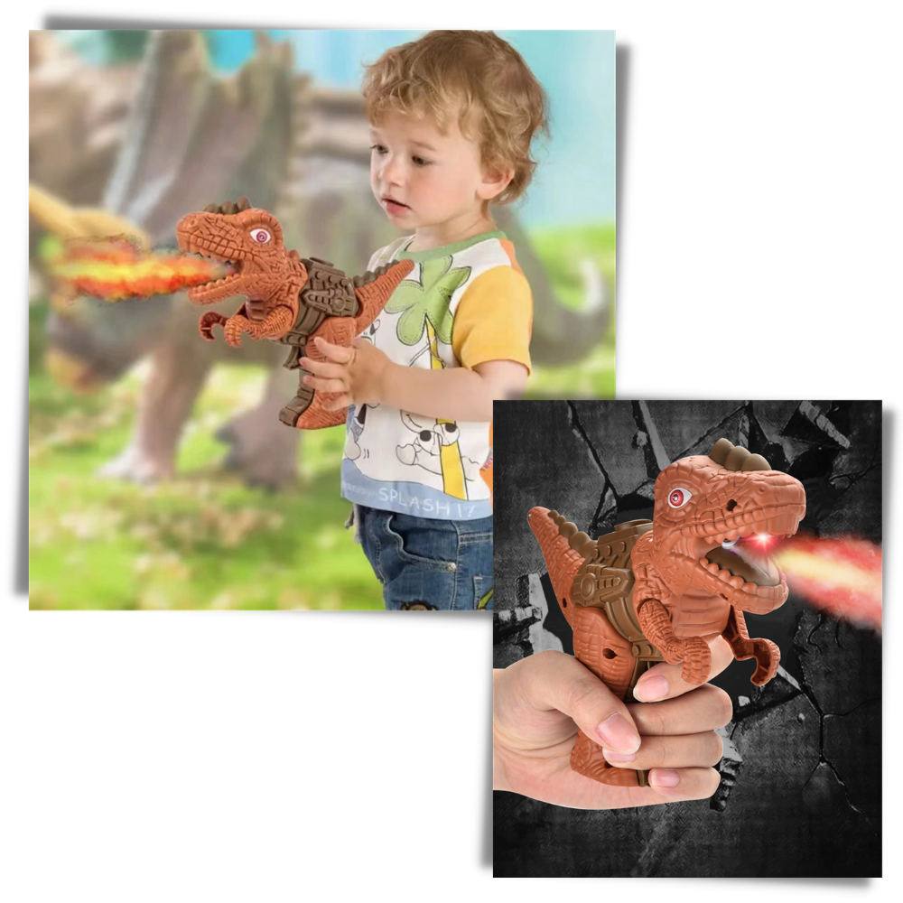 Pistolet Dinosaure cracheur de feu - Ozerty
