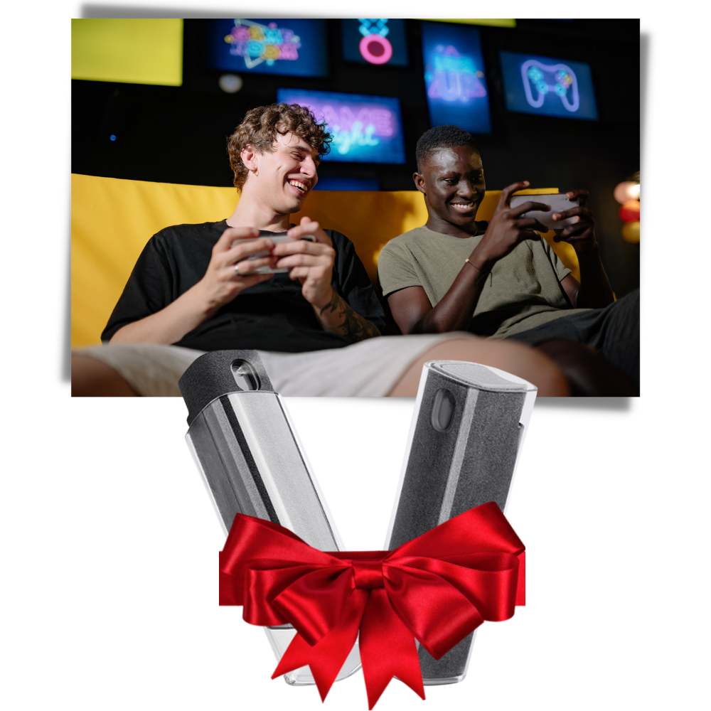 Nettoyant pour écran de téléphone 2-en-1 - Ozerty