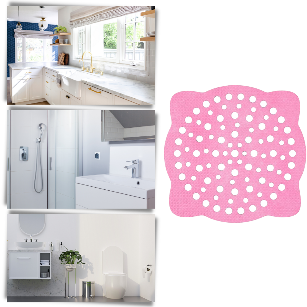 Lot de 10 filtres d'évacuation jetables adhésifs - Ozerty