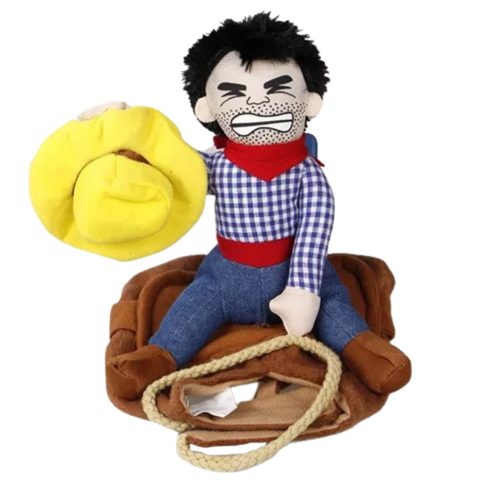 Cowboy costume for dog