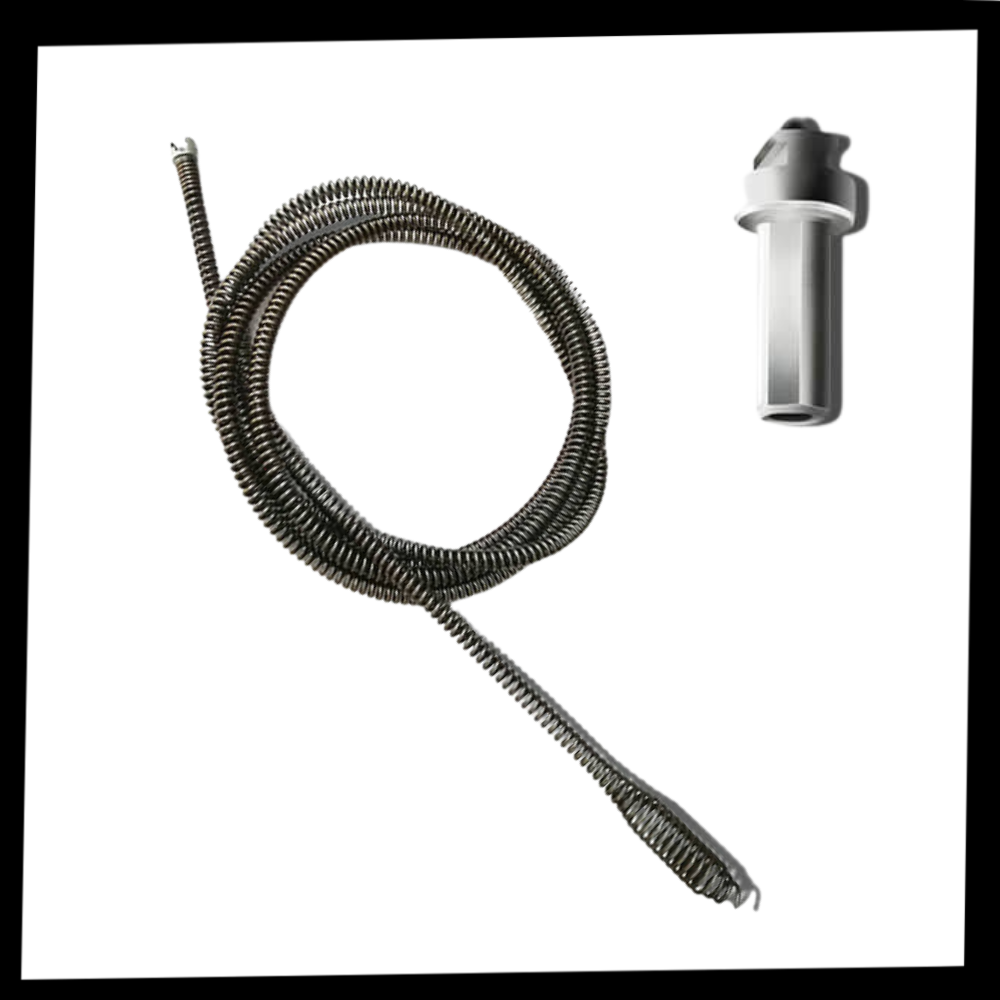 Nettoyeur de canalisations par perceuse électrique - Ozerty