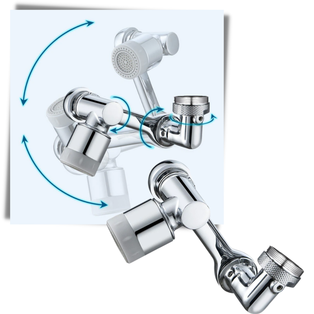 Rallonge rotative anti-éclaboussures pour robinet - Ozerty