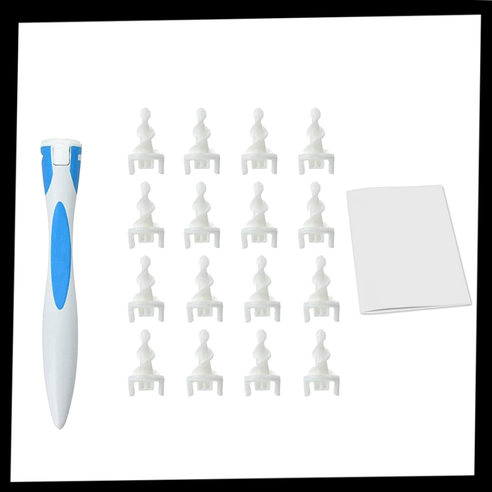 Cure oreilles en silicone spirale - Ozerty