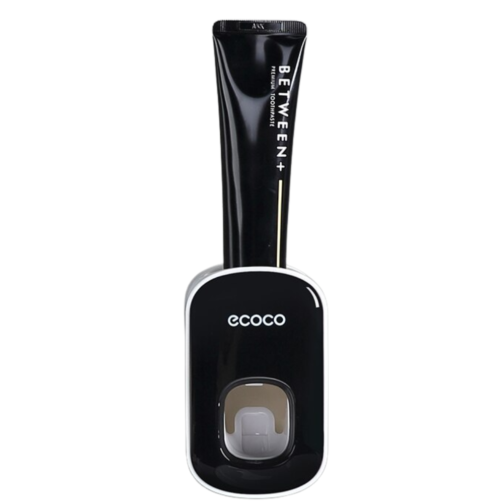 Distributeur de dentifrice mural -Noir/   - Ozerty