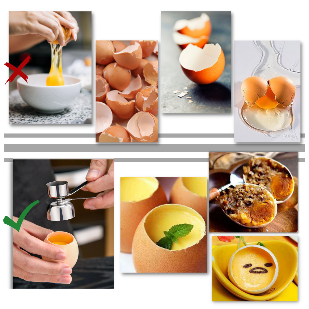 Ouvreur de coquilles d'oeufs - Ozerty