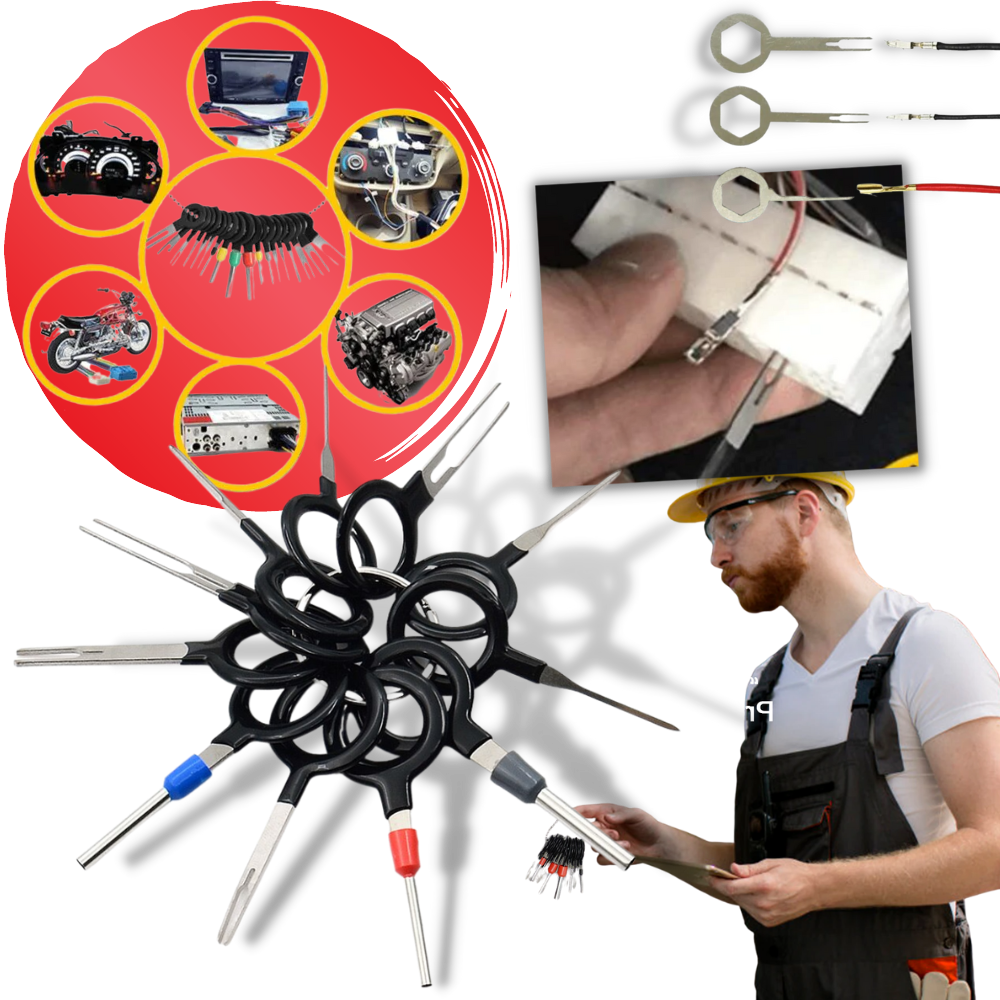 Kit d'éjecteur de connecteurs électriques - Ozerty