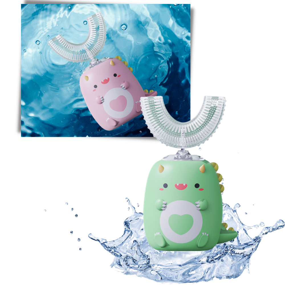 Brosse à dents électrique en U pour enfants