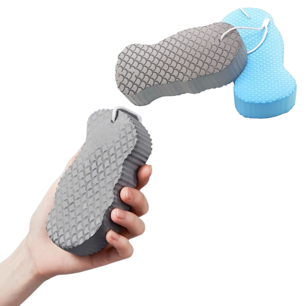 Éponge douce exfoliante pour le corps - Ozerty