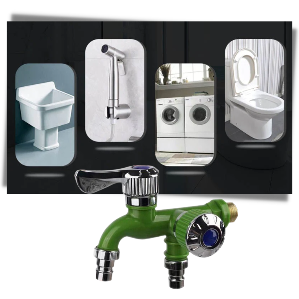 Robinet à double tête - Ozerty