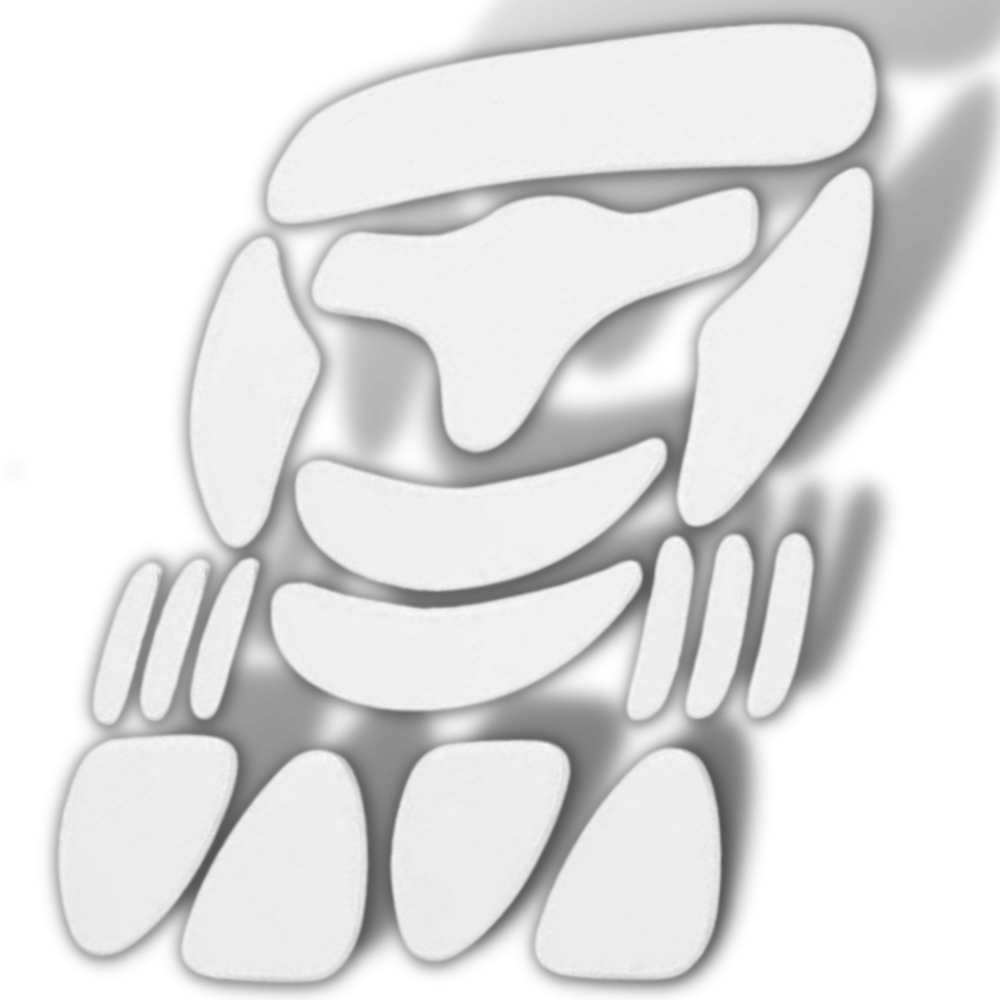 16 Patchs en silicone anti-rides pour le visage - Ozerty