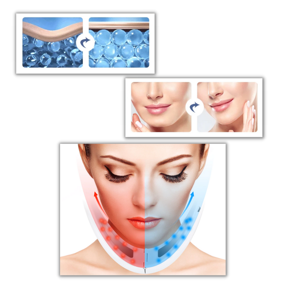 Masseur facial en forme de V - Ozerty