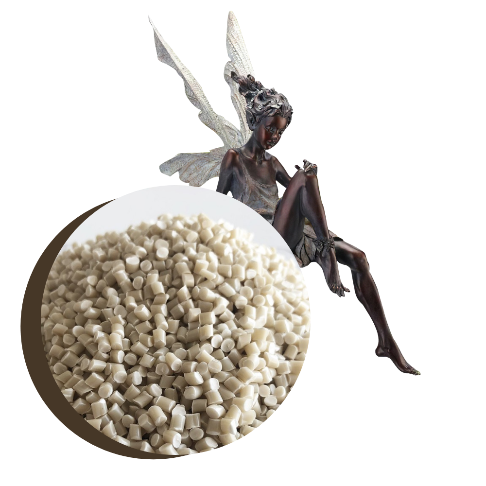 Ornement de jardin en forme de statue de fée - Ozerty