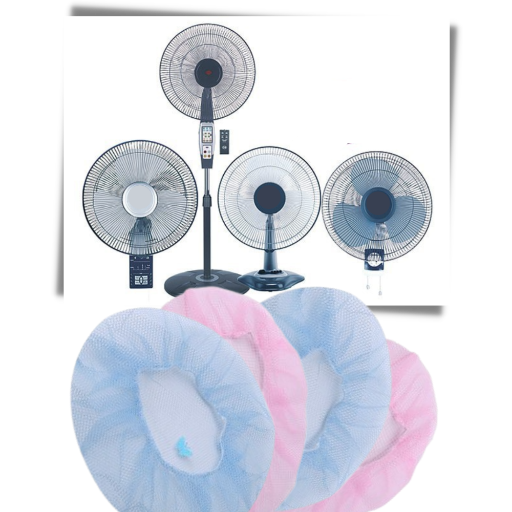 Lot de 2 filtres de protection pour ventilateur électrique - Ozerty