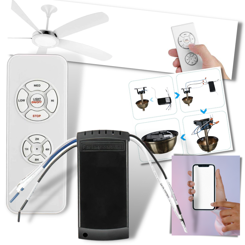 Télécommande universelle de ventilateur