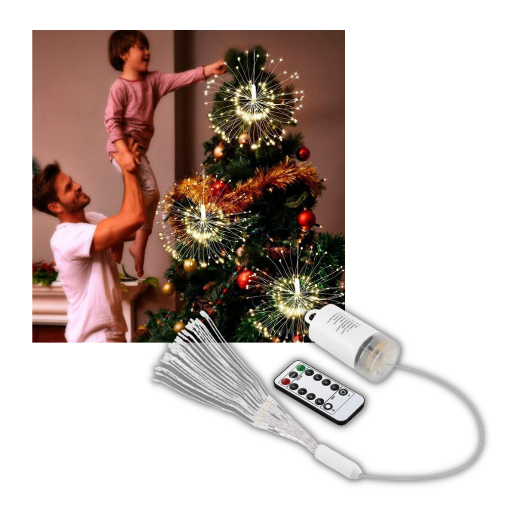 Guirlande de feux d'artifice à LED - Ozerty