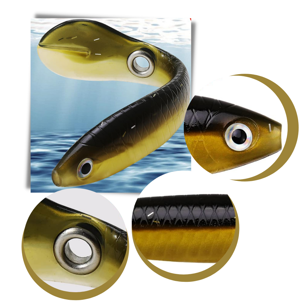 Ensemble d'appâts de pêche artificiels - Ozerty