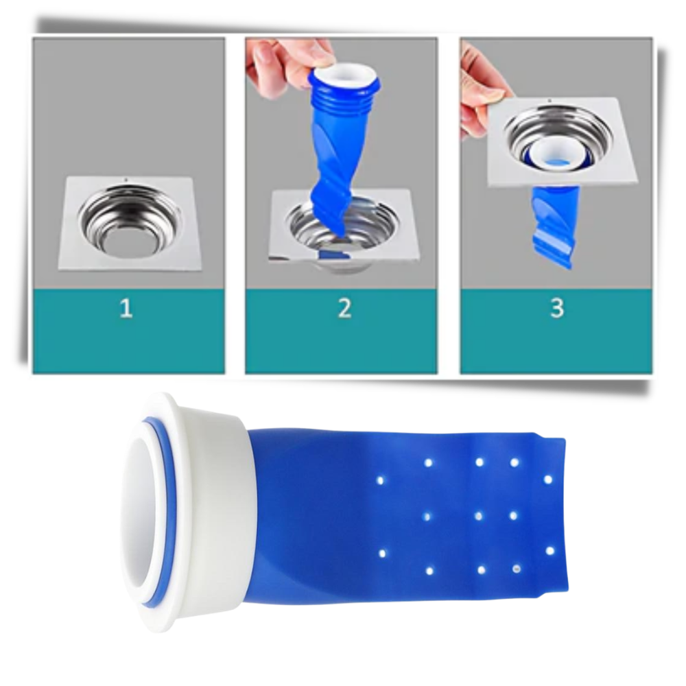 Lot d'anneaux d'étanchéité en silicone pour drains - Ozerty