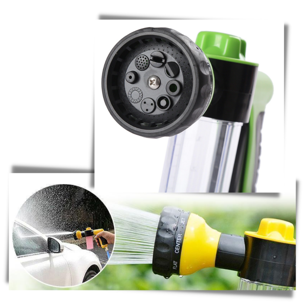 Pistolet de lavage de voiture haute pression avec distributeur de savon - Ozerty