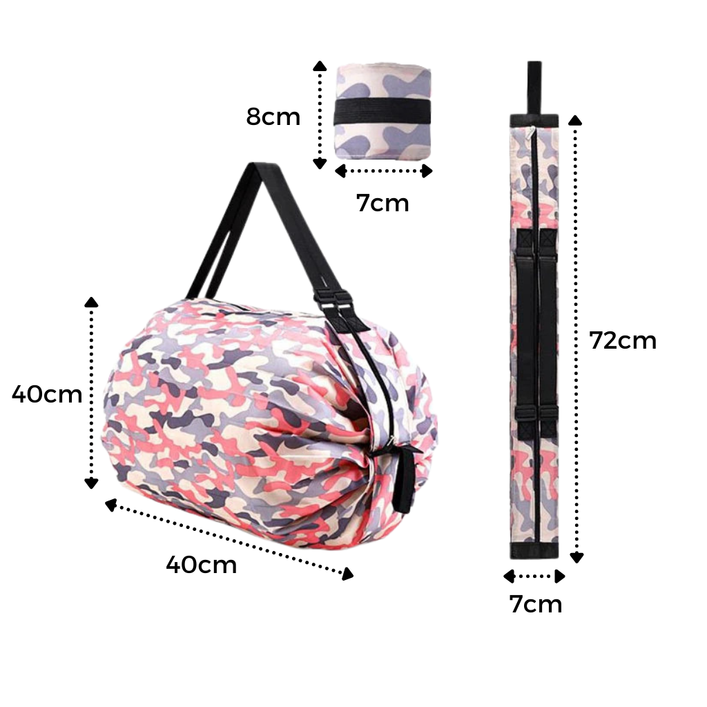 Sac à provisions pliable et étanche - Ozerty