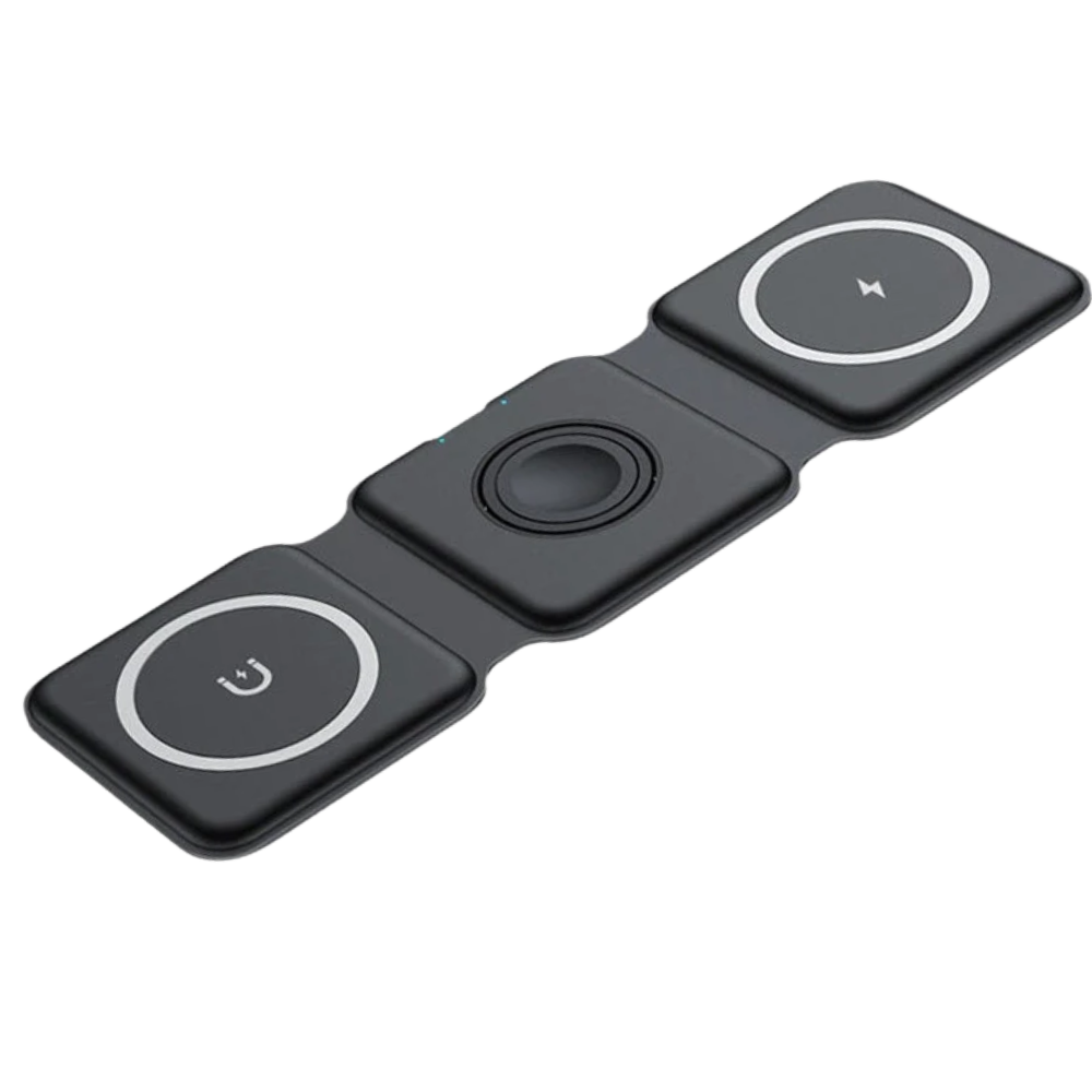 Chargeur sans fil pliable -Noir/   - Ozerty