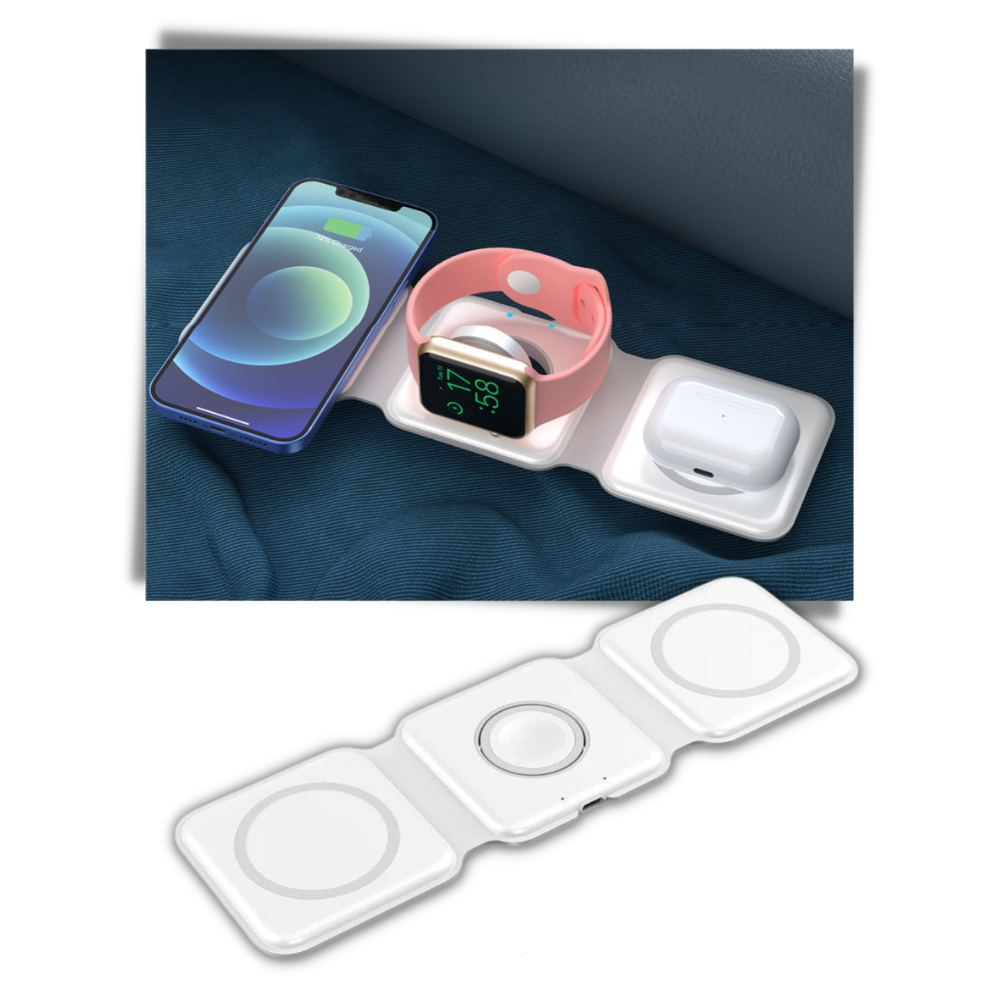 Chargeur sans fil pliable - Ozerty