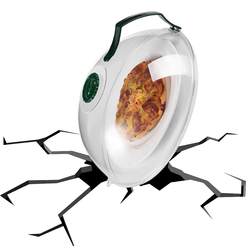 Couvercle protecteur anti-éclaboussures pour micro-ondes - Ozerty