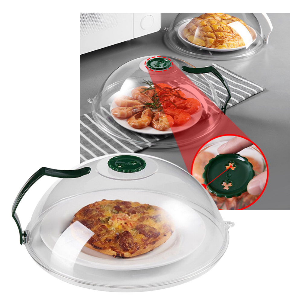 Couvercle protecteur anti-éclaboussures pour micro-ondes - Ozerty