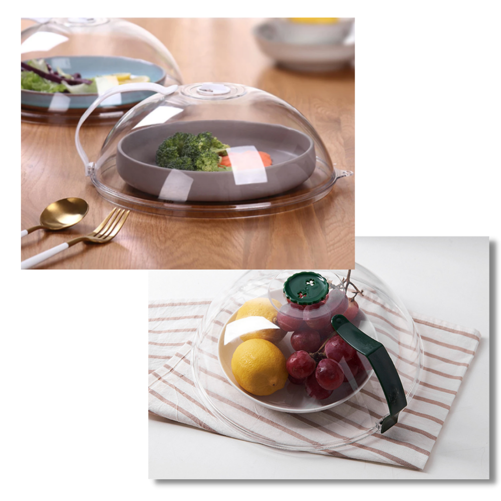 Couvercle protecteur anti-éclaboussures pour micro-ondes - Ozerty