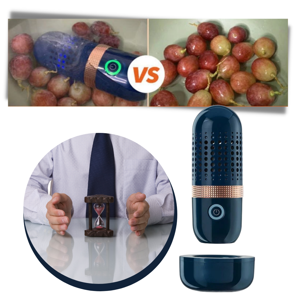 Machine de désinfection sans fil pour fruits et légumes - Ozerty
