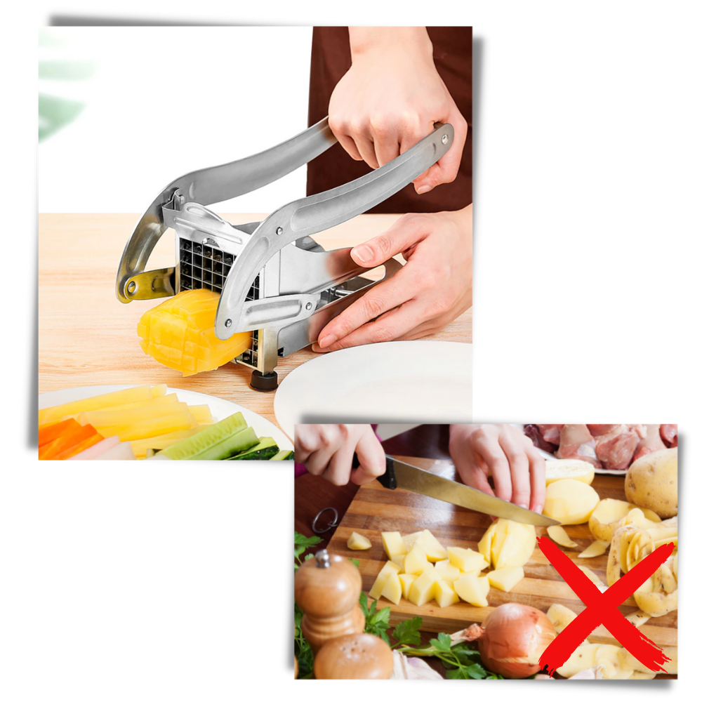 Machine pour couper les frites - Ozerty