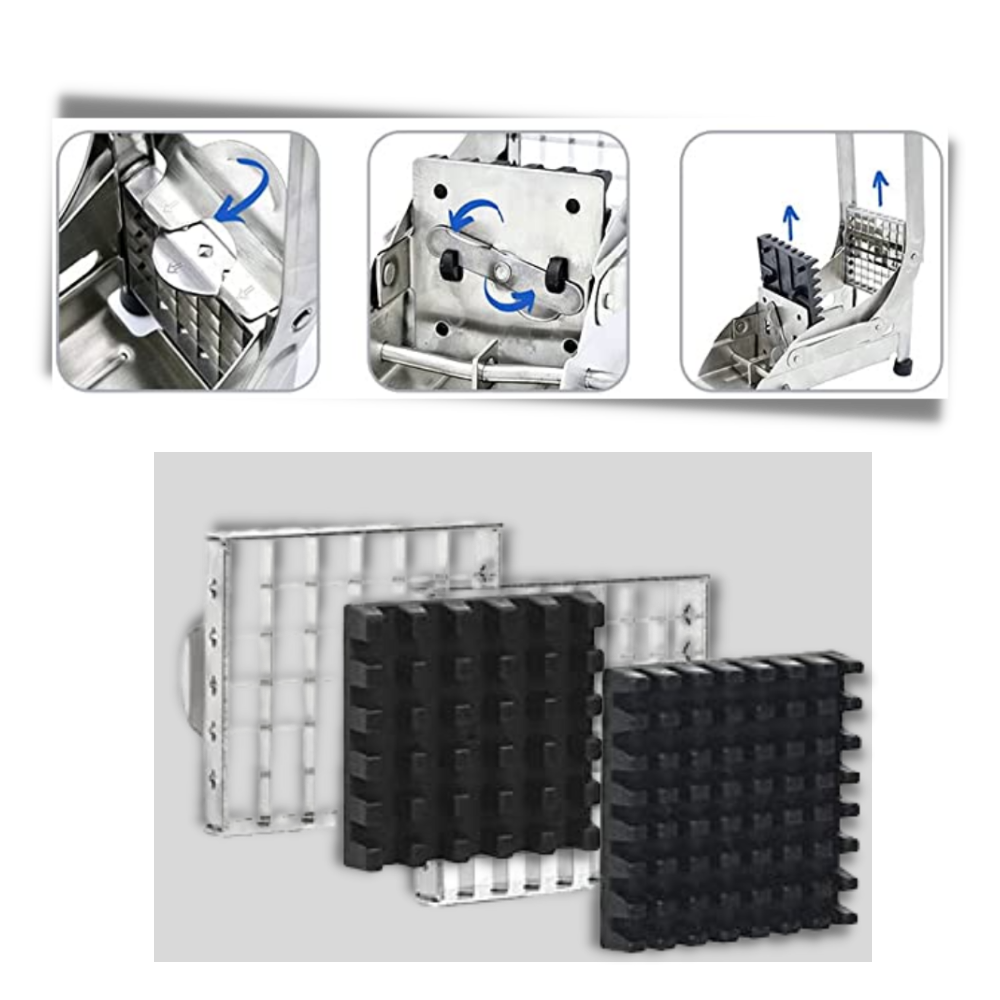 Machine pour couper les frites - Ozerty