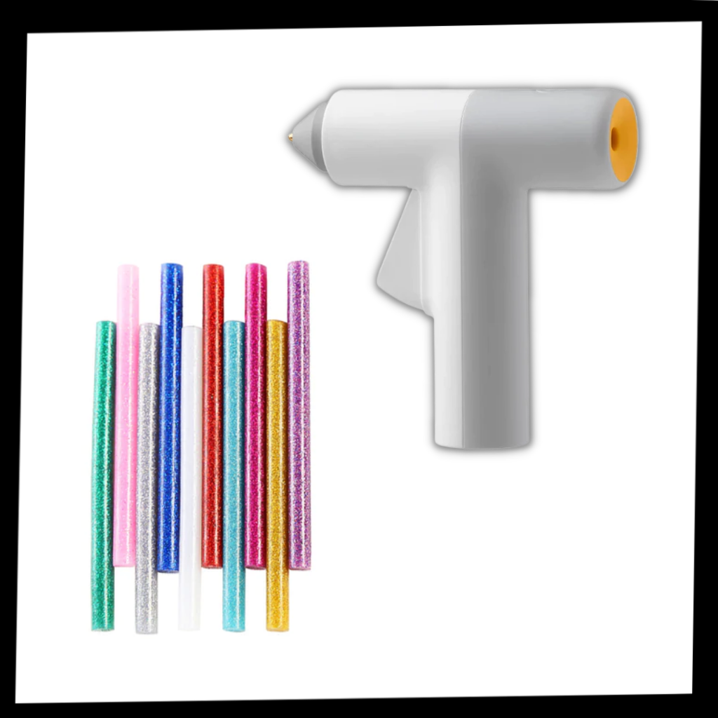 Pistolet à colle chaude sans fil - Ozerty