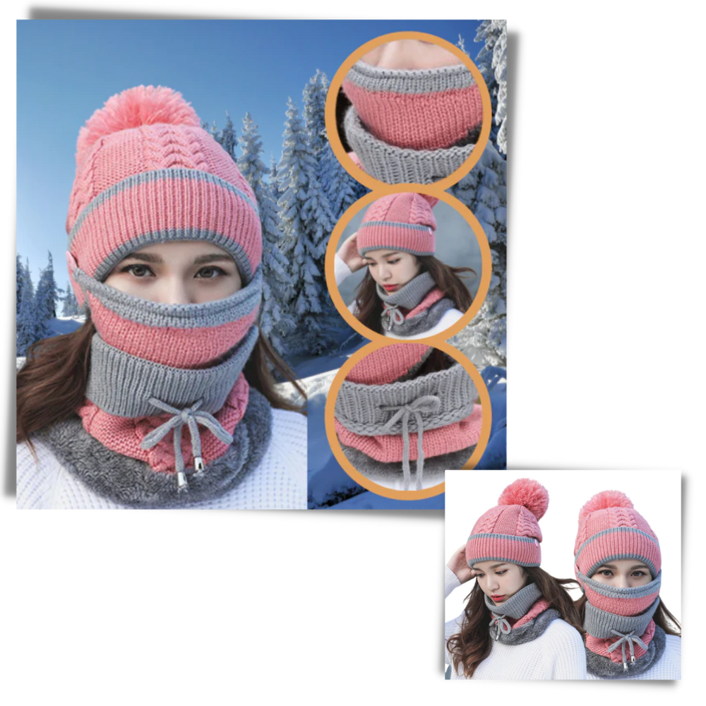 Ensemble de bonnets d'hiver - Ozerty