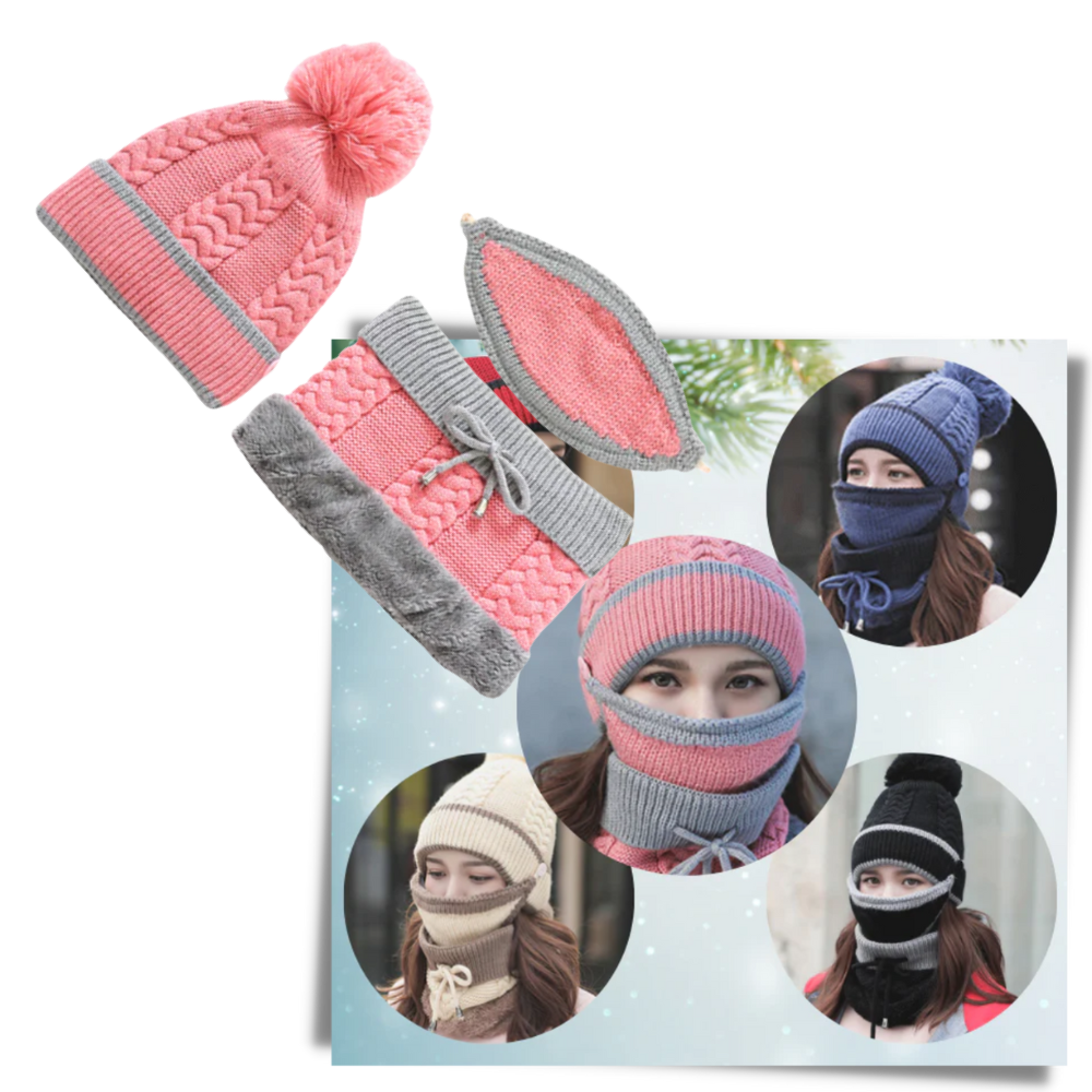 Ensemble de bonnets d'hiver - Ozerty