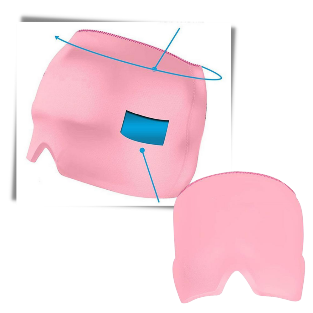 Bonnet anti migraine à thérapie chaud-froid - Ozerty
