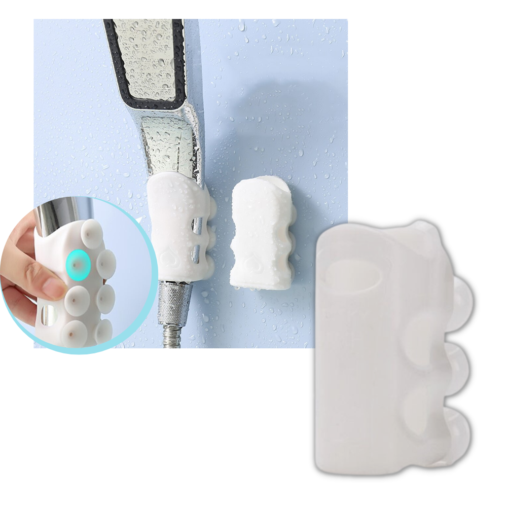 Support de pommeau de douche à succion (lot de 2) - Ozerty
